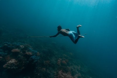 Moken underwater